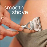 Gillette Venus for Pubic Hair and Skin, Women's Razor Blades, 4 Refills