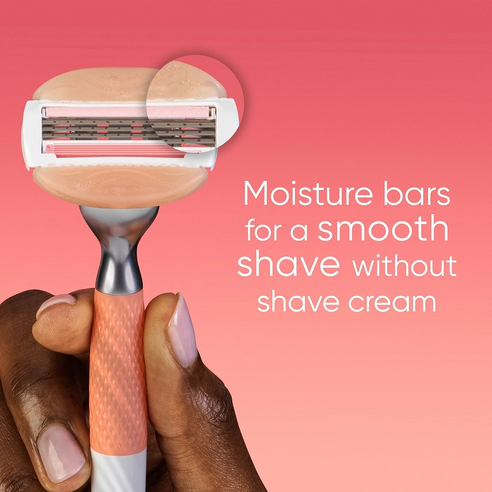 Venus Miami Sunset Comfortglide, Women's Razor Refills, 6 ct