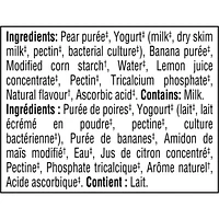 Pear Banana Yogurt Purée Pouch