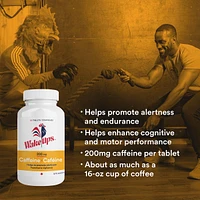 200mg Extra Strength Caffeine Tablets