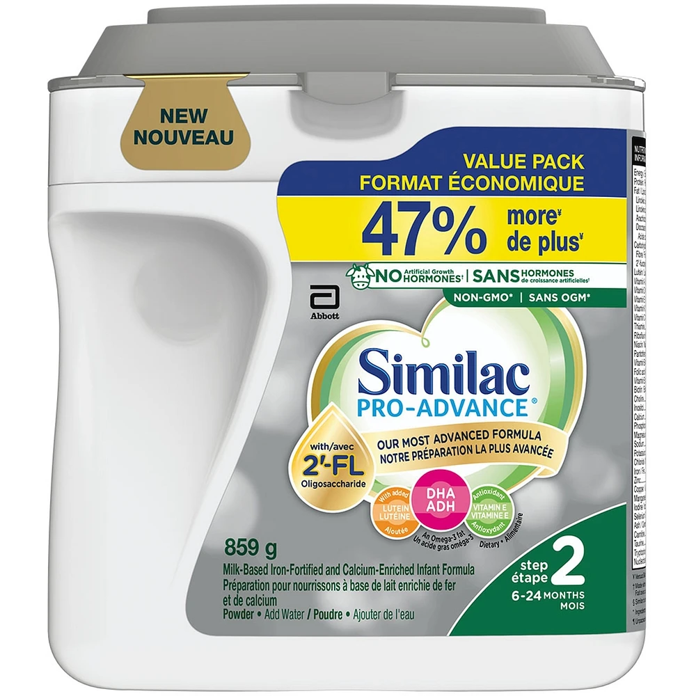 Préparation Similac Pro-Advance® Étape 2, 6 à 24 mois, avec 2'-FL