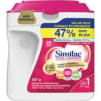 Total Comfort Baby Formula, Powder, 0+ Months