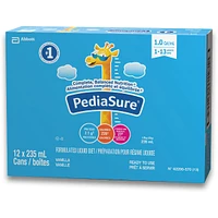 PediaSure®, Formulated Liquid Diet, Vanilla, 12 count, 2820 mL