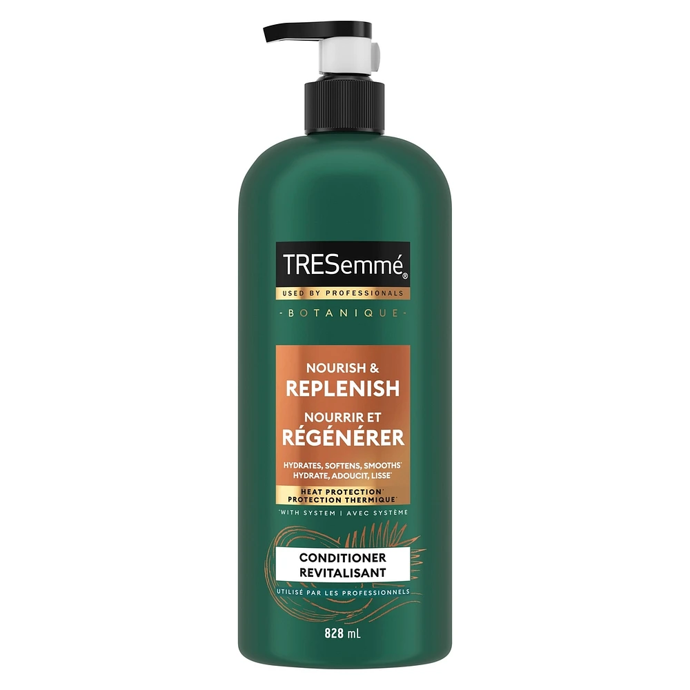 Revitalisant Nourrir et Régénérer pour cheveux secs TRESemmé Botanique + Extrait de Noix de Coco avec Technologie Pro Style