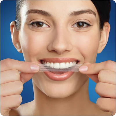Bandes Crest 3D White Whitestrips Blanc brillant classique, 10 traitements.