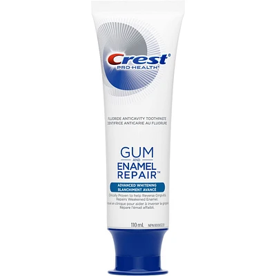 Crest Gum & Enamel Repair Toothpaste, Advanced Whitening