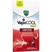 Vicks VapoCool Drops Cherry 40ct