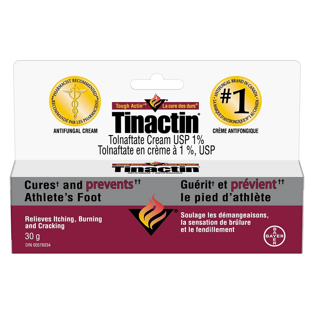 Tinactin Cream, Antifungal treatment, 30 g