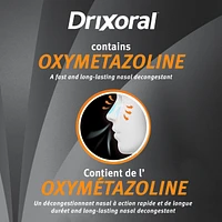 Drixoral Decongestant Nasal Spray, Fast and Long Lasting 12 Hour Relief, 30ml