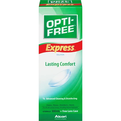 Opti-Free® Express® Nettoyage et desinfection avancés