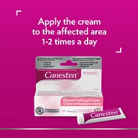 Canesten External Antifungal Cream for Yeast Infection, Relief from Itching and Burning, 15g