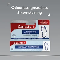 Canesten Antifungal 1-Percent Topical Cream, Relieves Itching, Burning, Scaling, Soreness, 15g
