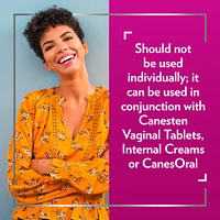 Canesten Extra Strength External Antifungal Cream for Yeast Infection, Relief from Itching and Burning, 15g