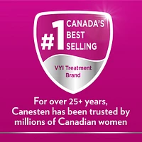 Canesten Extra Strength External Antifungal Cream for Yeast Infection, Relief from Itching and Burning, 15g