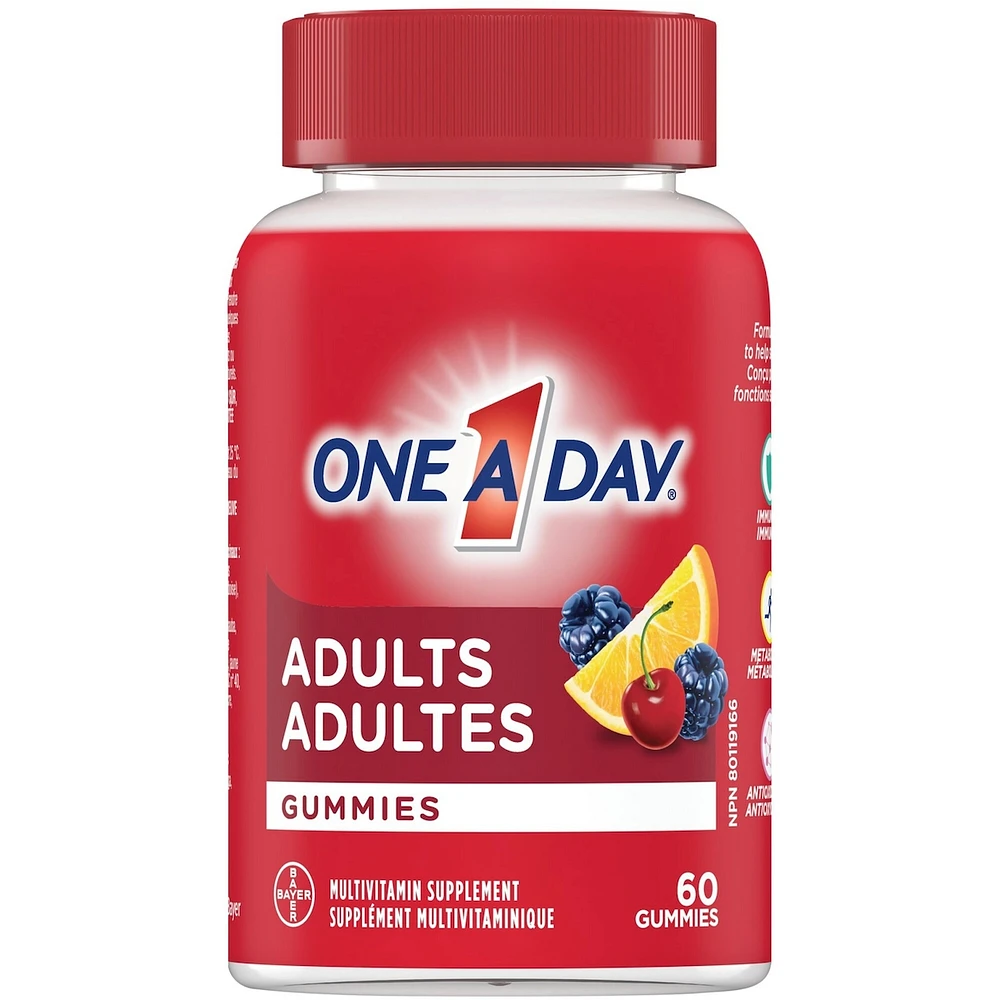 Gummies multivitamines One A Day pour adultes