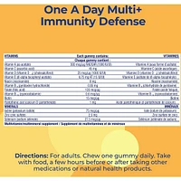 Multi+ Immunity Gummies For Adults - Immunity Multivitamin for Women And Men Plus Daily Immune Support With Vitamin C, Vitamin D And Zinc To Support Immune Function