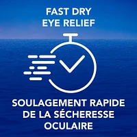 hydraSense Advanced Eye Drops Single Use Vials, Preservative Free, With Provitamin B5, 20 Count