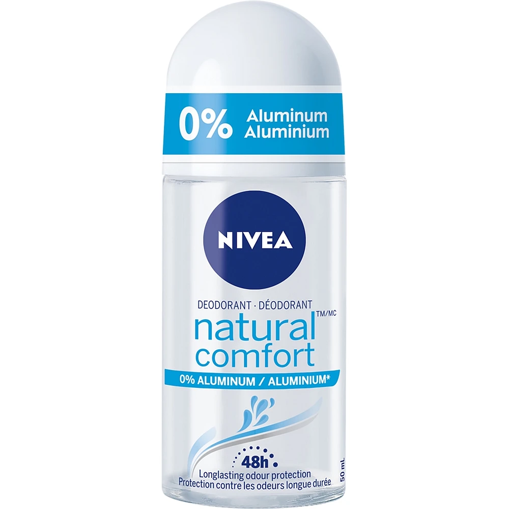 Bille Déodorant NIVEA Natural Comfort Sans Aluminium