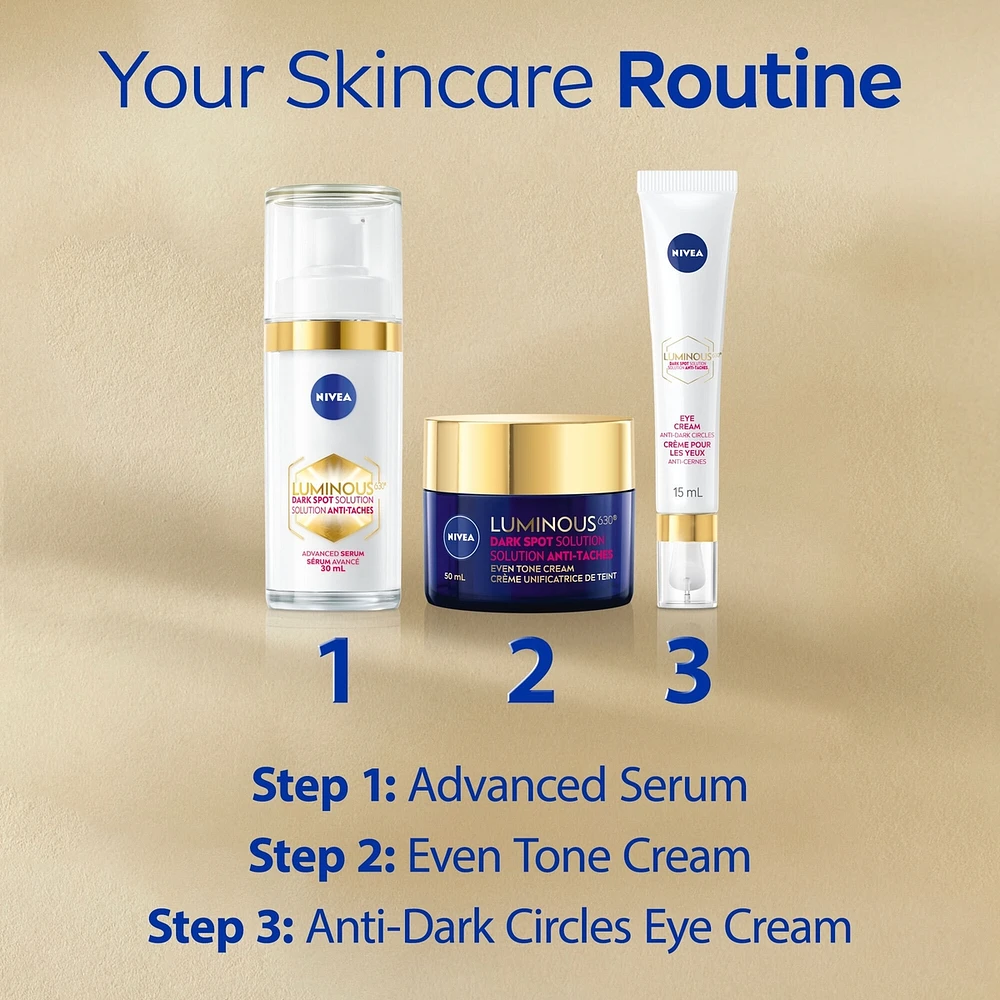 NIVEA Luminous 630 Dark Spot Solution Even Tone Cream