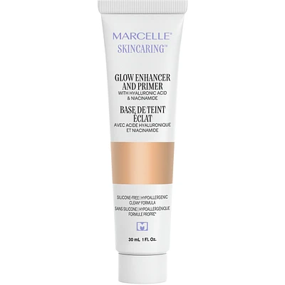 Base de teint éclat et hydratante Skincaring avec acide hyaluronique