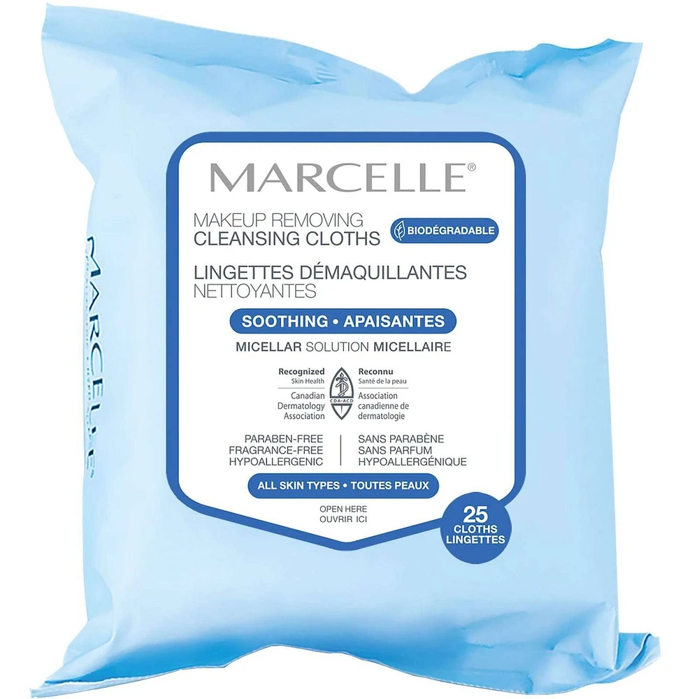 Biodegradable and Recyclable Hydrating Cleansing Cloths