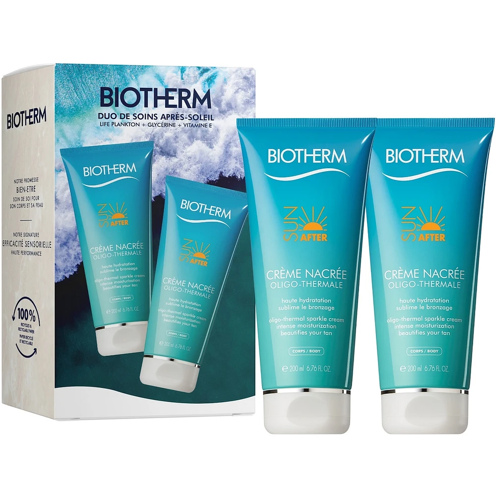 Duo de soins après-soleil