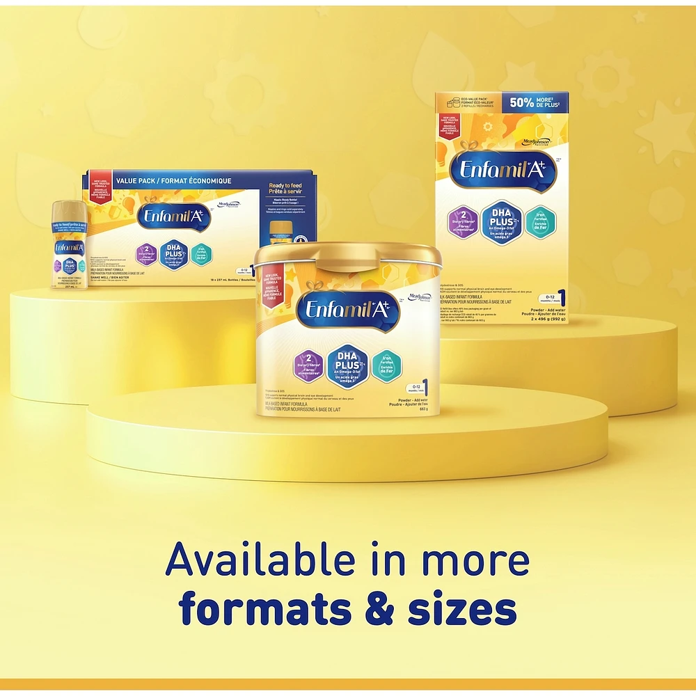 Enfamil A+, Formule prête à nourrir, 237 ML, 18PK