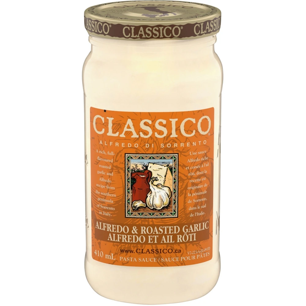 Alfredo & Roasted Garlic Spaghetti Pasta Sauce