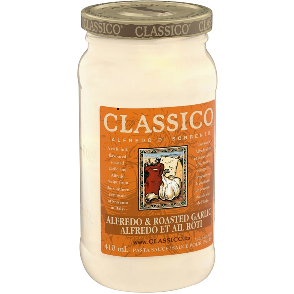 Alfredo & Roasted Garlic Spaghetti Pasta Sauce