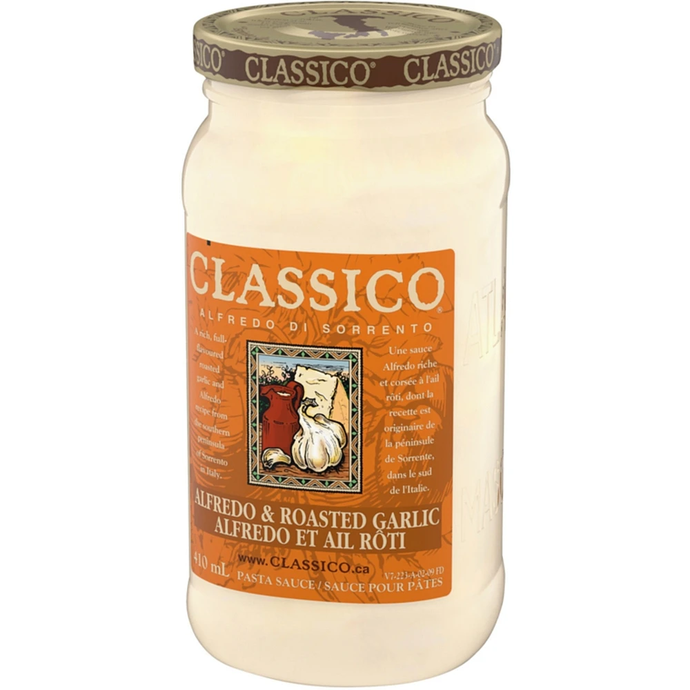 Alfredo & Roasted Garlic Spaghetti Pasta Sauce