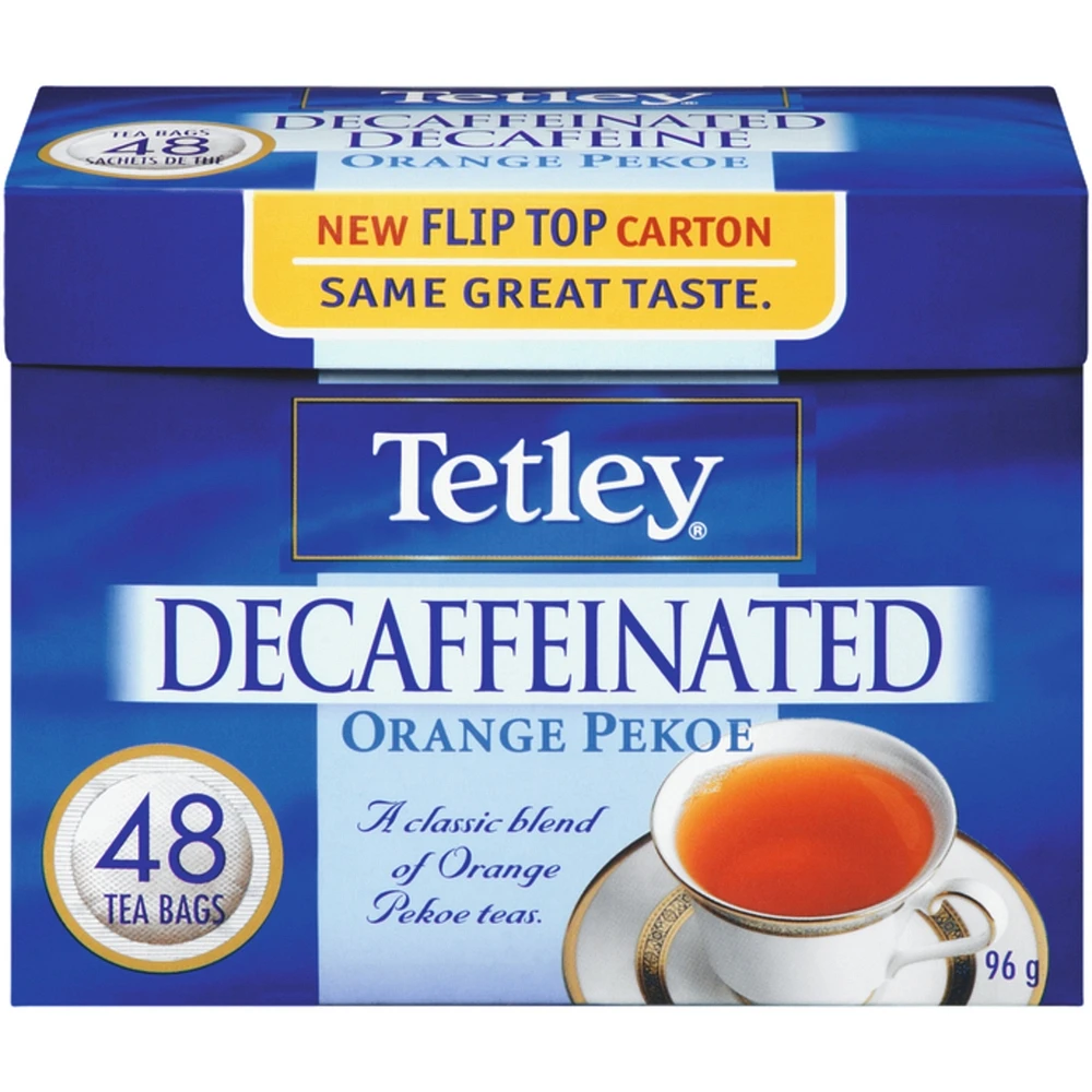 Thé orange pekoe décaféiné