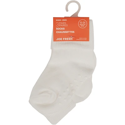 Chausettes a revers pour bebes