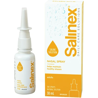 Nasal Spray, Saline Solution for Adults