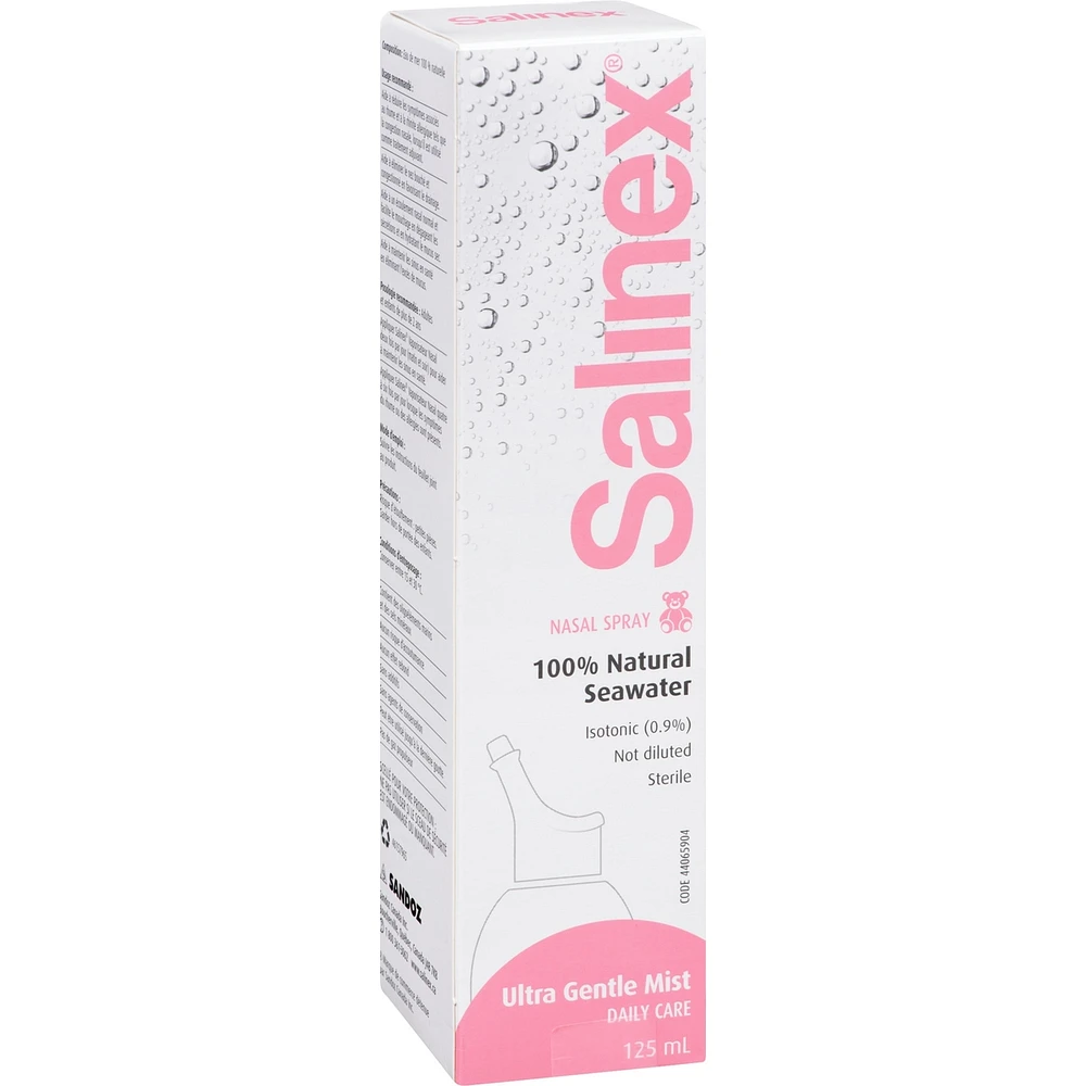 Daily Nasal Spray, Seawater Ultra Gentle