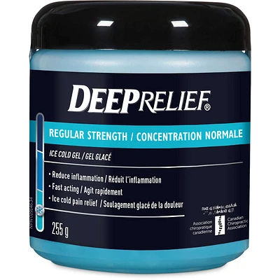 Gel de glace, soulagement des douleurs musculaires et articulaires, réduit l'inflammation