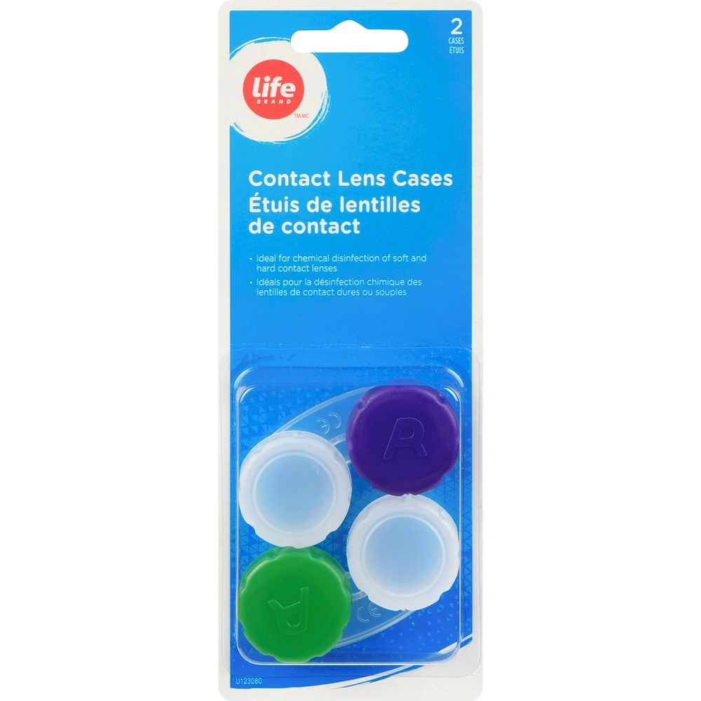 Boîtiers pour verres de contact
de Luxe