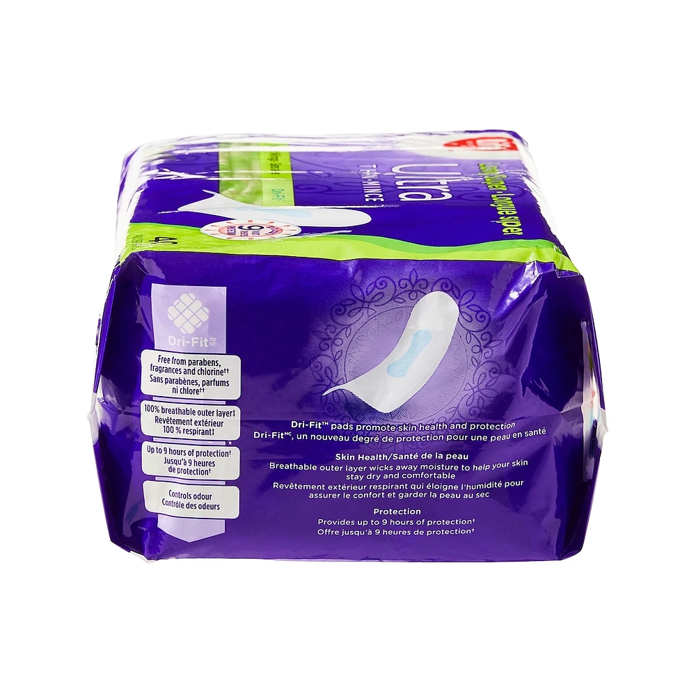 Life Ultra Thin Long Super Without Wings 40