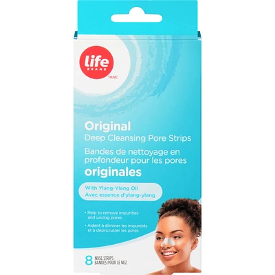 Bandes de nettoyage en profondeur pour les pores originales