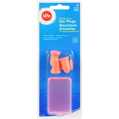 Bouchons d'oreille en mousse préformé