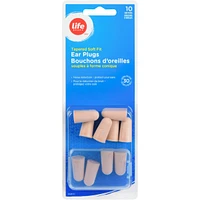 tapered soft fit ear plugs