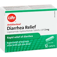 DIARRHEA RELIEF Loperamide Hydrochloride Tablets, USP