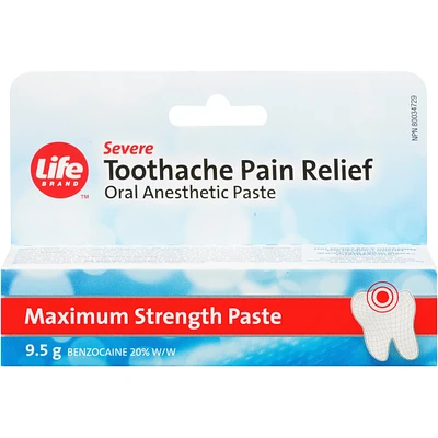 Soulagement du mal de dents pate a concentration maximale