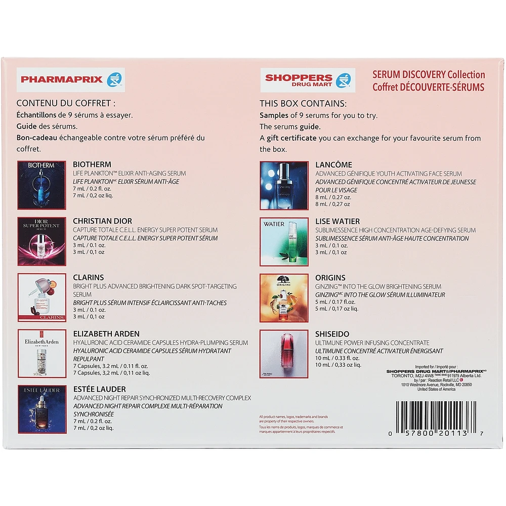 Coffret Découverte-Sérum