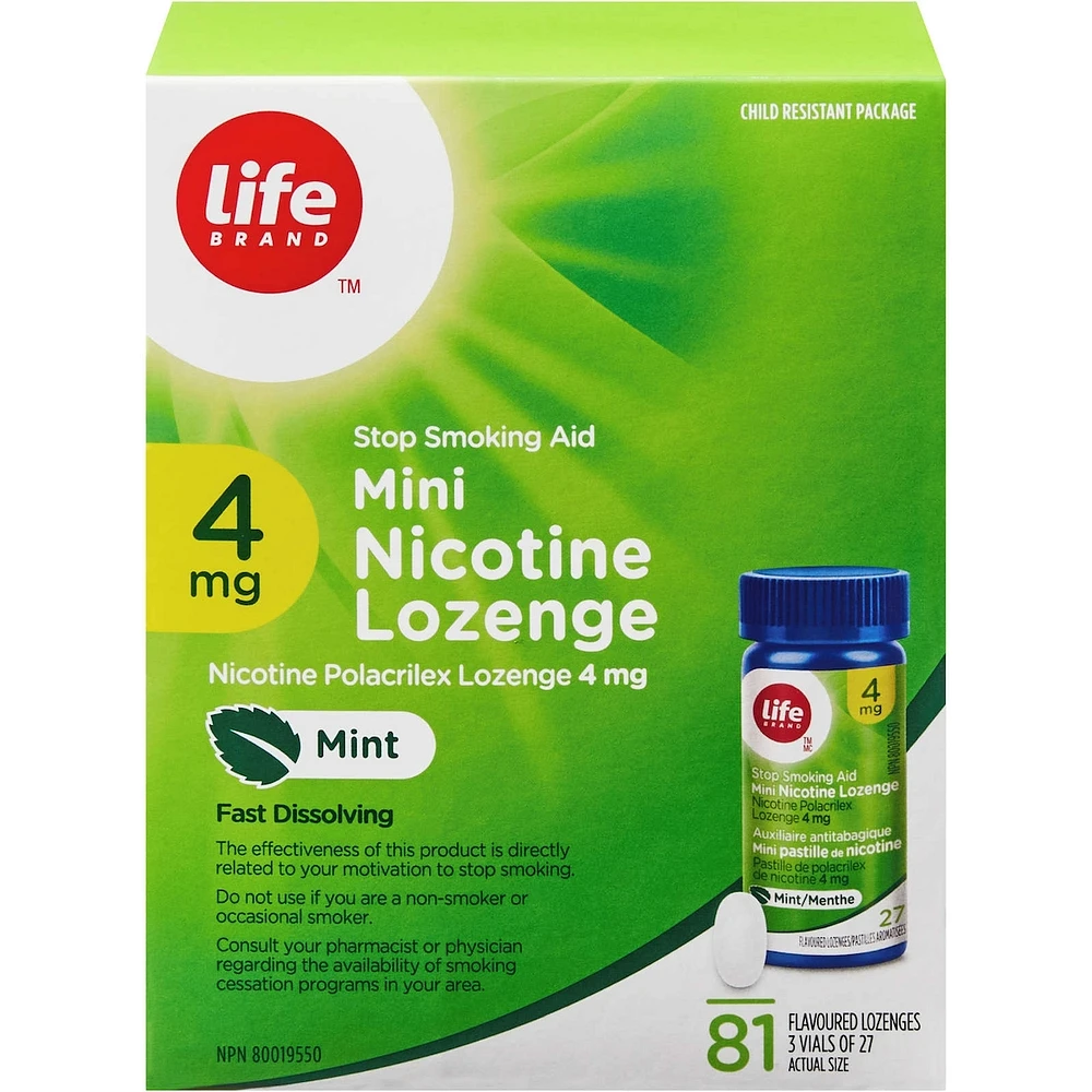Mini Pastille de nicotine