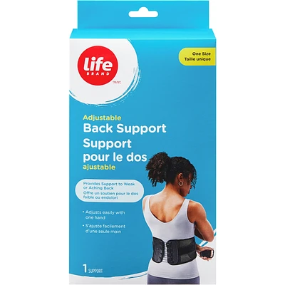 Support pour le dos ajustable One Size