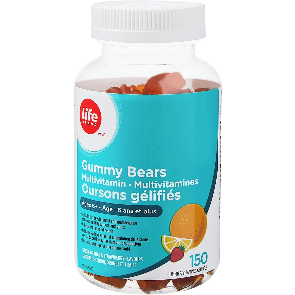 Oursons Gelifies Multivitamines
