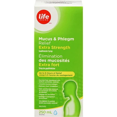 Mucus & Phlegm Relief Extra Strength