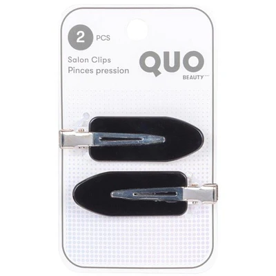 Paquet De 2 Pinces À Cheveux Sans Plis Noires