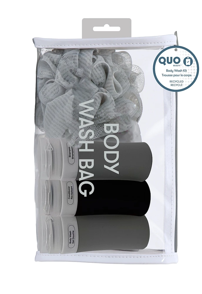 Body Wash Travel Bag -Grey