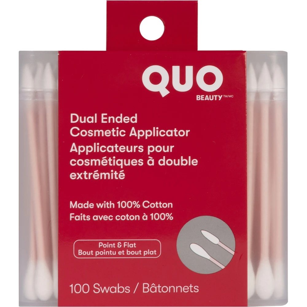Applicateurs pour cosmétiques à double extrémité
